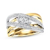 Thumbnail Image 1 of Previously Owned Diamond Ring 1/3 ct tw Round-cut 10K Two-Tone Gold