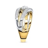 Thumbnail Image 3 of Previously Owned Diamond Ring 1/3 ct tw Round-cut 10K Two-Tone Gold