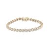 Thumbnail Image 0 of Previously Owned Twist Link Diamond Fashion Bracelet 1 ct tw 10K Yellow Gold 7.25"