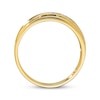 Thumbnail Image 3 of Previously Owned Men's Diamond Wedding Band 1/10 ct tw Round-cut 10K Yellow Gold