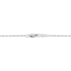 Thumbnail Image 4 of Previously Owned Diamond Cross Necklace 1/4 ct tw Round-cut Sterling Silver 18"