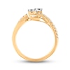 Thumbnail Image 2 of Previously Owned Ever Us Two-Stone Diamond Anniversary Ring 1/2 ct tw Round-cut 14K Yellow Gold