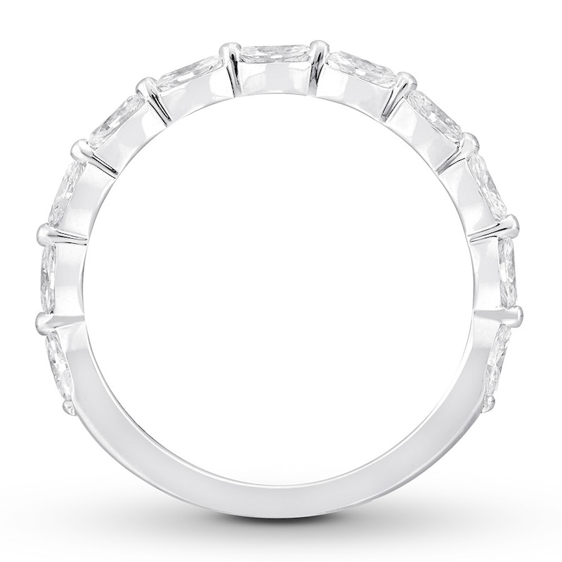 Previously Owned Neil Lane Premiere Diamond Anniversary Band 5/8 ct tw Marquise-cut 14K White Gold