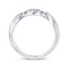 Thumbnail Image 2 of Previously Owned THE LEO Diamond Anniversary Band 1/4 ct tw Round-cut 14K White Gold