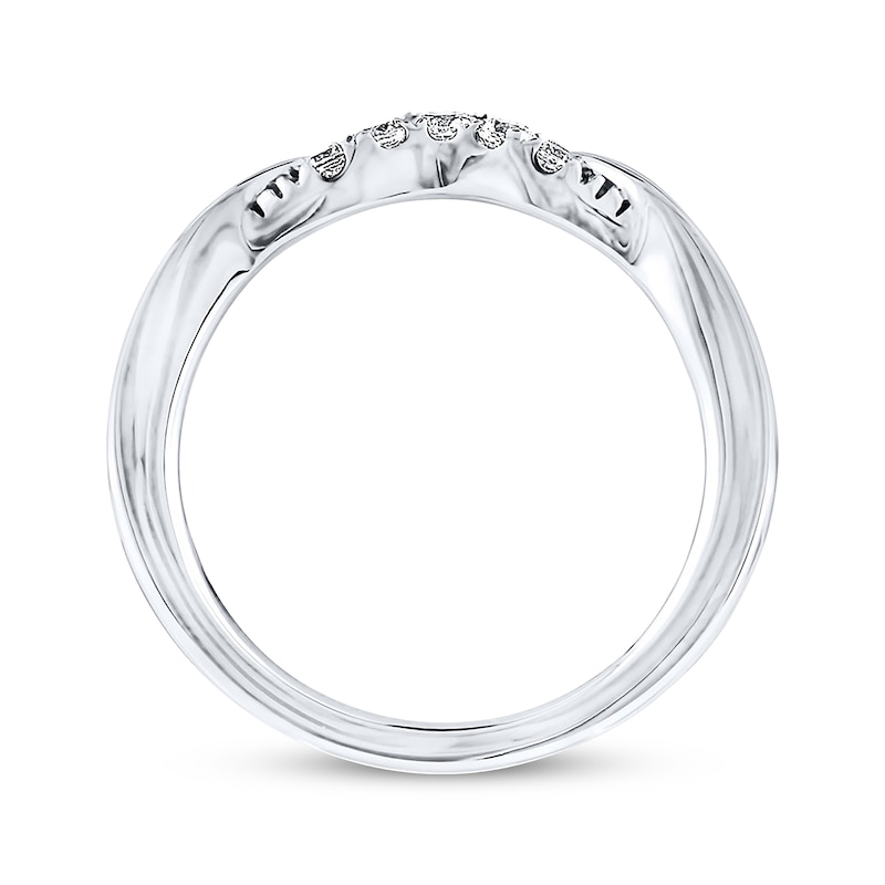 Previously Owned THE LEO Diamond Anniversary Band 1/4 ct tw Round-cut 14K White Gold