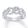 Thumbnail Image 1 of Previously Owned Neil Lane Designs Lace 3/4 ct tw Diamond Ring 14K White Gold - Size 6.25