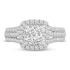 Thumbnail Image 1 of Previously Owned Diamond Engagement Ring 1-1/3 ct tw Round-cut 14K White Gold