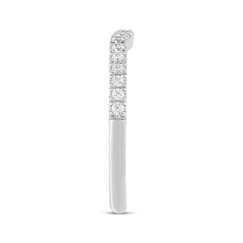 Main Image 2 of Previously Owned Ever Us Diamond Wedding Band 1/4 ct tw Round-cut 14K White Gold