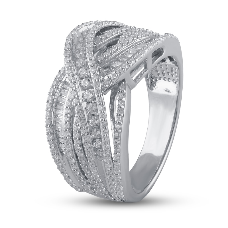 Main Image 2 of Previously Owned Diamond Ring 1 ct tw Sterling Silver