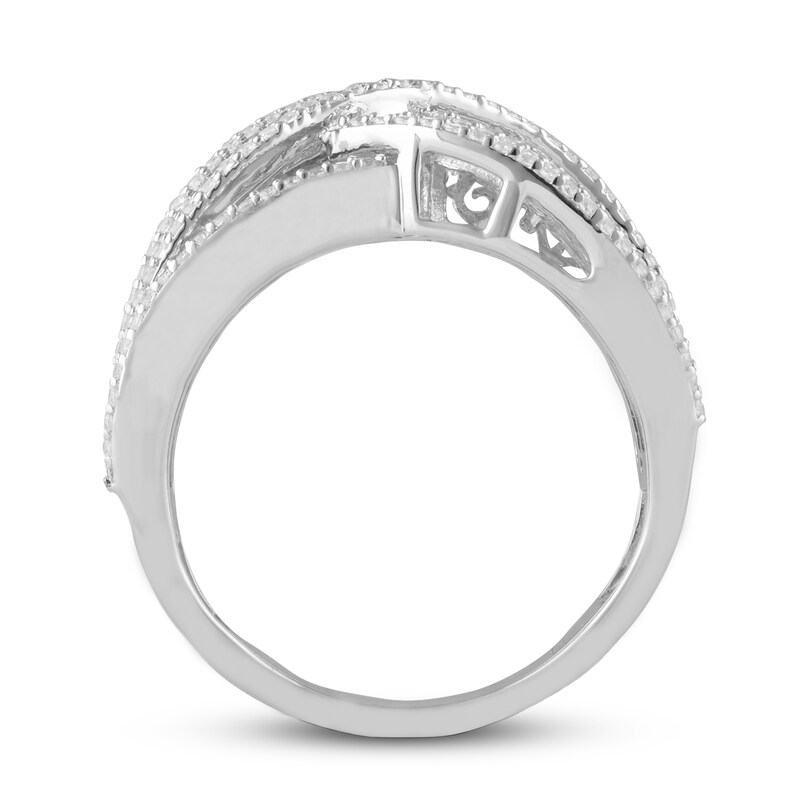 Main Image 4 of Previously Owned Diamond Ring 1 ct tw Sterling Silver