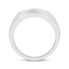 Thumbnail Image 2 of Previously Owned Men's Diamond Wedding Band 1/2 Carat tw 10K White Gold