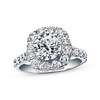 Previously Owned Neil Lane Engagement Ring 2-3/4 ct tw Round-cut Diamonds 14K White Gold