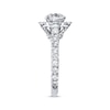Previously Owned Neil Lane Engagement Ring 2-3/4 ct tw Round-cut Diamonds 14K White Gold