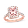 Thumbnail Image 1 of Previously Owned Neil Lane Morganite Engagement Ring 1 ct tw Diamonds 14K Rose Gold Size 4
