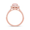 Thumbnail Image 3 of Previously Owned Neil Lane Morganite Engagement Ring 1 ct tw Diamonds 14K Rose Gold Size 4