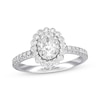 Thumbnail Image 0 of Previously Owned Neil Lane Diamond Engagement Ring 7/8 ct tw Oval & Round-cut 14K White Gold