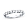 Thumbnail Image 1 of Previously Owned Diamond Wedding Band 1/2 ct tw Round-cut 14K White Gold - Size 9.5