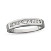 Thumbnail Image 0 of Previously Owned Diamond Band 1/2 ct tw Princess-cut 14K White Gold - Size 4.25