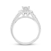 Thumbnail Image 2 of Previously Owned THE LEO Diamond Engagement Ring 1 ct tw Princess & Round-cut 14K White Gold - Size 3.5