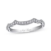 Thumbnail Image 1 of Previously Owned Neil Lane Diamond Contour Band 1/8 ct tw 14K White Gold Size 4.5