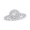 Thumbnail Image 1 of Previously Owned Engagement Ring 1 ct tw Round-cut Diamonds 14K White Gold
