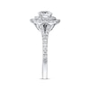 Thumbnail Image 2 of Previously Owned Neil Lane Engagement Ring 1 ct tw Oval & Round-cut Diamonds 14K White Gold - Size 5.5