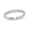 Thumbnail Image 1 of Previously Owned Diamond Wedding Band 1/8 ct tw Round-cut 14K White Gold