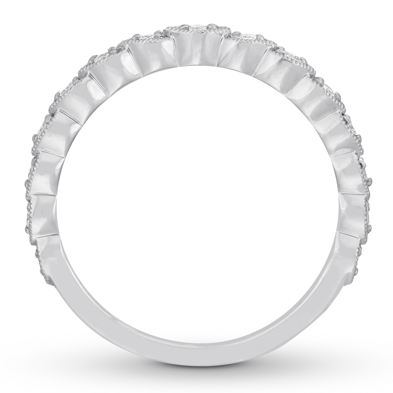 Main Image 2 of Previously Owned Neil Lane Diamond Wedding Band 1/6 ct tw 14K White Gold