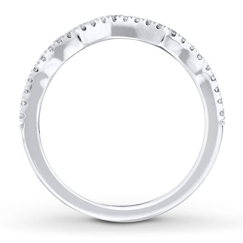 Main Image 2 of Previously Owned Neil Lane Bridal Wedding Band 1/6 ct tw Diamonds 14K White Gold