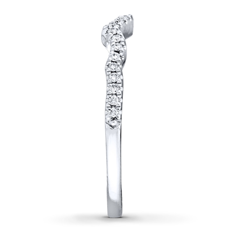 Main Image 3 of Previously Owned Neil Lane Bridal Wedding Band 1/6 ct tw Diamonds 14K White Gold