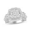 Previously Owned Diamond Engagement Ring 2 ct tw Round-cut 14K White Gold