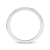 Previously Owned THE LEO Wedding Band 1/5 ct tw Round-cut Diamonds 14K White Gold