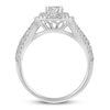 Thumbnail Image 2 of Previously Owned Round-cut Diamond Engagement Ring 1-3/8 ct tw 14K White Gold