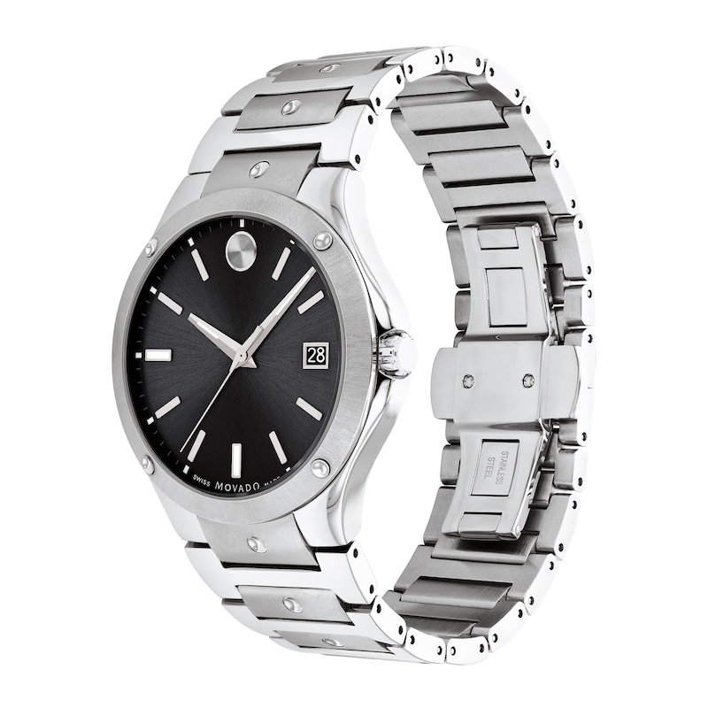 Main Image 2 of Previously Owned Movado SE Stainless Steel Men's Watch 0607541