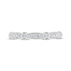 Thumbnail Image 3 of Previously Owned Adrianna Papell Diamond Anniversary Band 1/5 ct tw Round-cut 14K White Gold Size 9.5