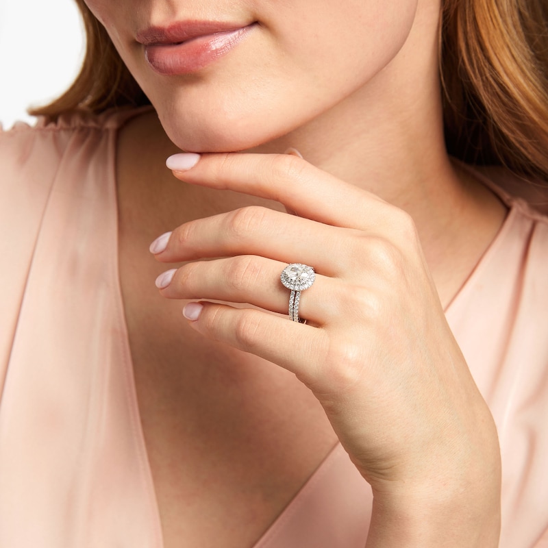 Main Image 4 of Previously Owned Neil Lane Diamond Engagement Ring 1-3/4 ct tw 14K White Gold Size 9