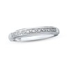 Thumbnail Image 1 of Previously Owned Diamond Wedding Band 1/20 ct tw Round-cut 10K White Gold Size 4