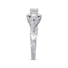Thumbnail Image 1 of Previously Owned Diamond Engagement Ring 5/8 ct tw Round-cut 14K White Gold - Size 9.5