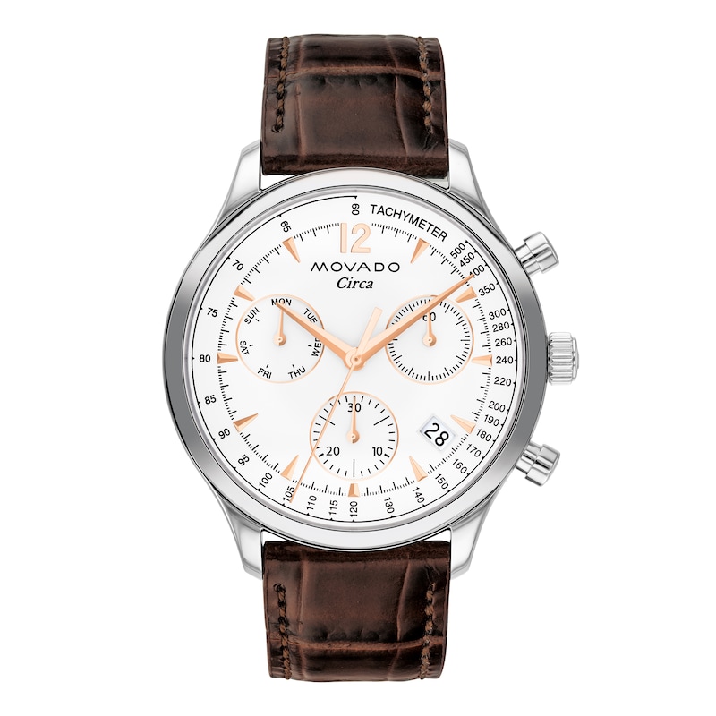 Main Image 1 of Previously Owned Movado Heritage Series Circa Men's Watch 3650108