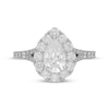 Thumbnail Image 2 of Previously Owned Neil Lane Diamond Engagement Ring 1-7/8 ct tw Pear & Round-cut 14K White Gold - Size 4.5