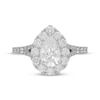 Thumbnail Image 3 of Previously Owned Neil Lane Diamond Engagement Ring 1-7/8 ct tw Pear & Round-cut 14K White Gold - Size 4.5