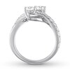 Thumbnail Image 2 of Previously Owned Ever Us Two-Stone Diamond Ring 1-1/2 ct tw Round 14K White Gold