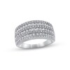 Thumbnail Image 1 of Previously Owned Diamond Anniversary Ring 1 ct tw Round-cut 10K White Gold