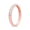 Thumbnail Image 1 of Previously Owned Diamond Wedding Band 1/3 ct tw Round-cut 14K Rose Gold