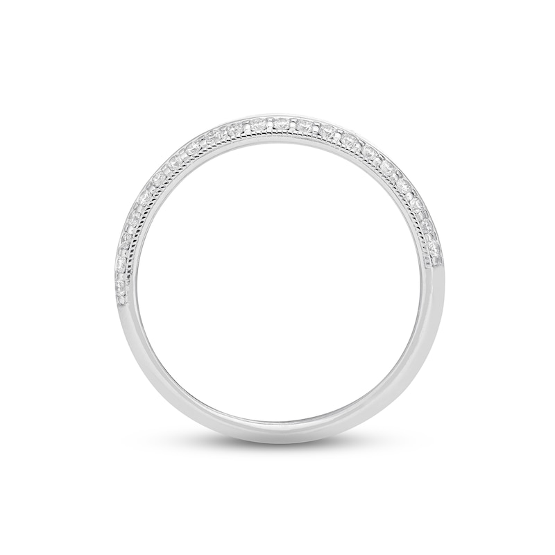 Main Image 3 of Previously Owned Neil Lane Men's Diamond Wedding Band 1/2 ct tw 14K White Gold