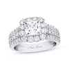 Thumbnail Image 1 of Previously Owned Neil Lane Diamond Engagement Ring 3 ct tw Princess & Round-cut 14K White Gold - Size 10