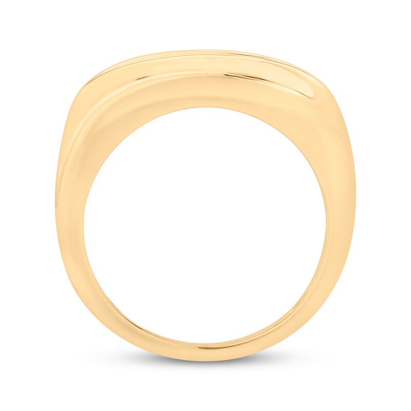 Main Image 2 of Previously Owned Men's Diamond Wedding Band 2 ct tw Round-cut 10K Yellow Gold