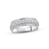 Thumbnail Image 1 of Previously Owned Men's Diamond Wedding Ring 1 ct tw 10K White Gold