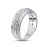 Thumbnail Image 2 of Previously Owned Men's Diamond Wedding Ring 1 ct tw 10K White Gold