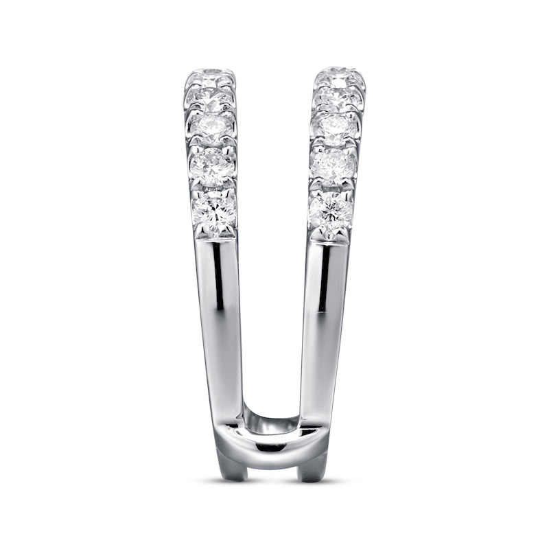 Main Image 3 of Previously Owned Diamond Enhancer Ring 1 ct tw Round-cut 14K White Gold